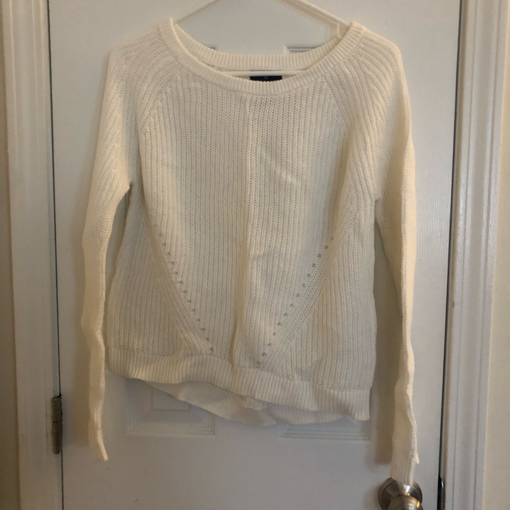White Knit Sweater